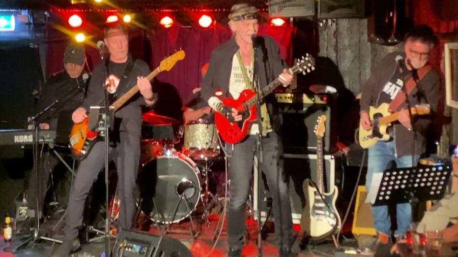 Live gig at basement of Scala Theater, Stockholm, February 2025.